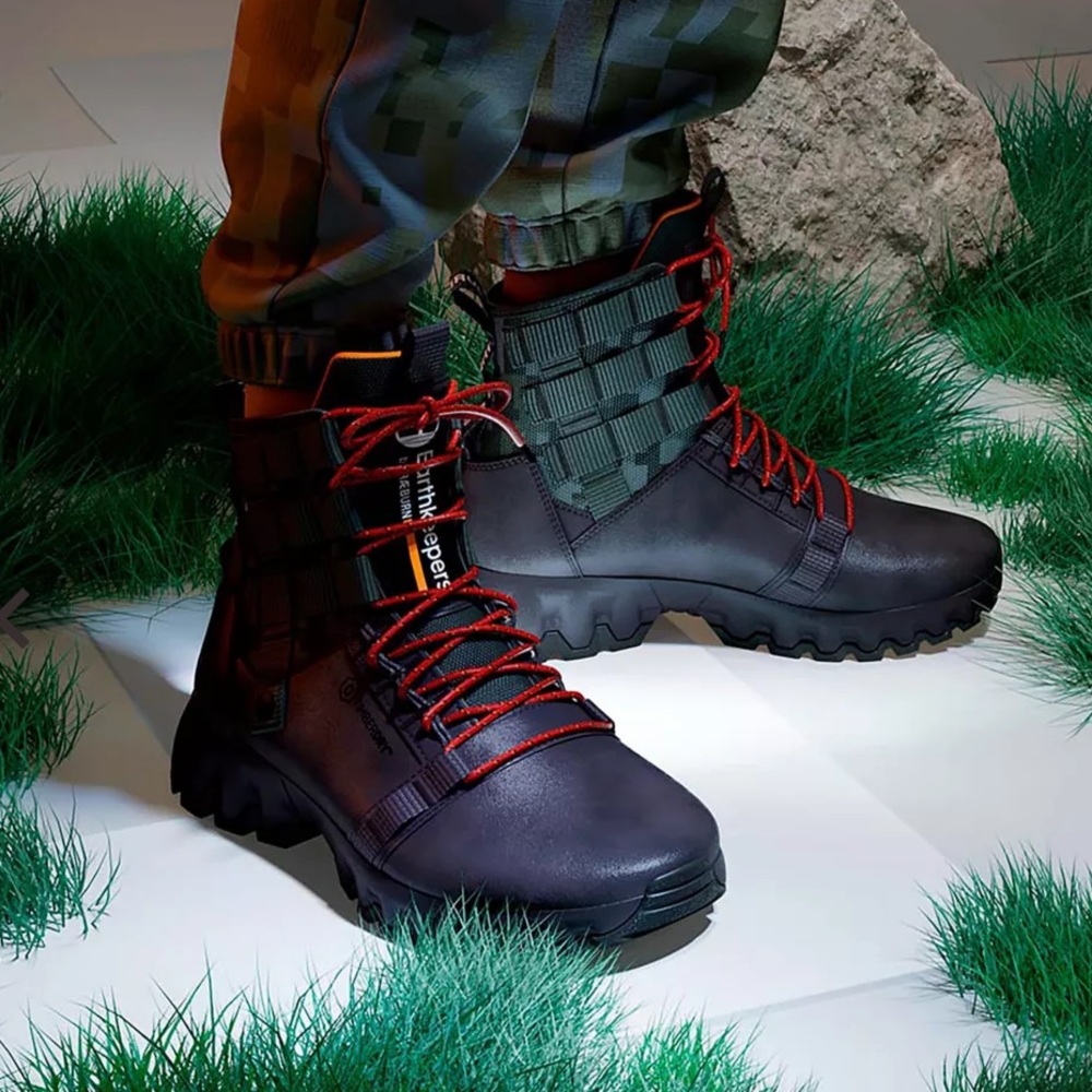 TIMBERLAND MEN'S EARTHKEEPERS BY RAEBURN GS EDGE WATERPROOF BOOTS - Picture 4 of 13